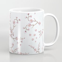 SAKURA LOVE - GRUNGE WHITE Coffee Mug