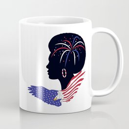 Black Queen Independence Celebration Coffee Mug