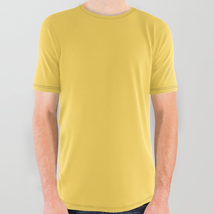 Aspen Gold - Fashion Color Trend Spring/Summer 2019 All Over Graphic Tee