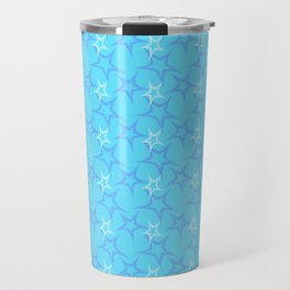 children's pattern-pantone color-solid color-light blue Travel Mug