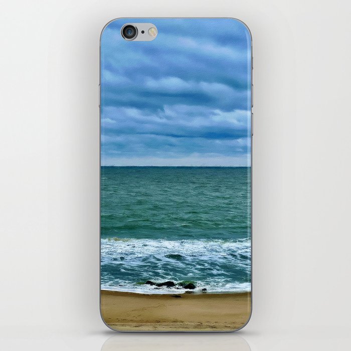 By the Waves of Ocean City iPhone Skin