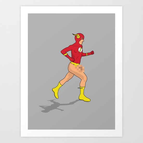 The Flash Art Print
