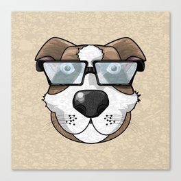 "Glassyc" DOG Canvas Print