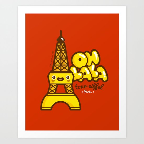 Oh lala! Art Print