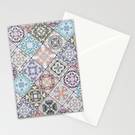 Mediterranean Decorative Tile Print I Stationery Card