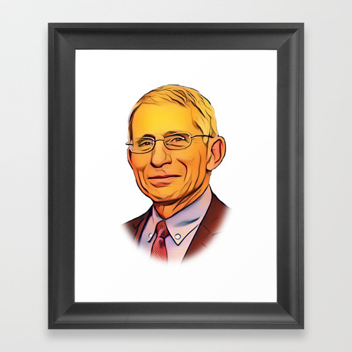 Fauci Framed Art Print