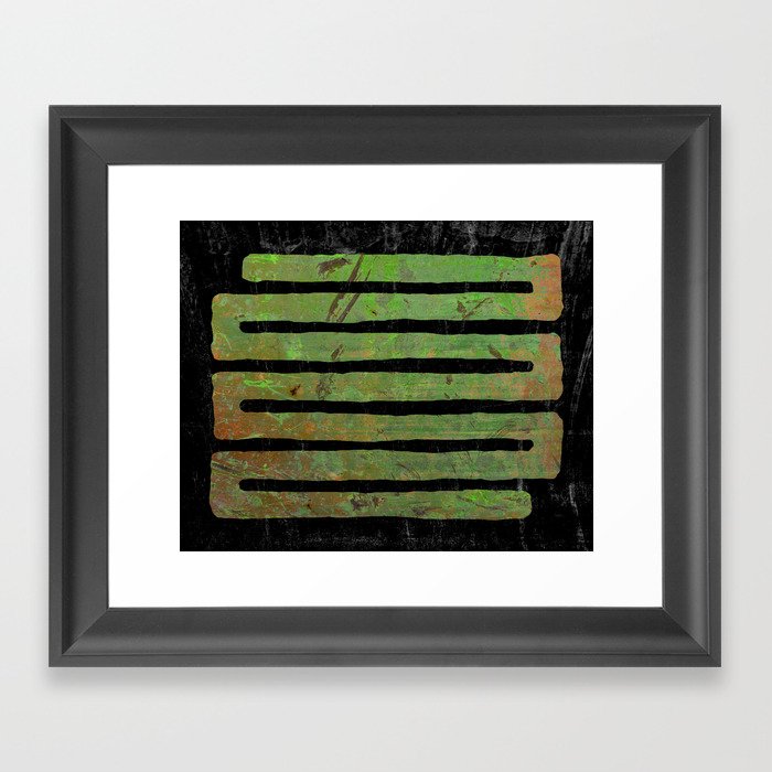 To and Fro in the Earth Framed Art Print