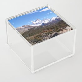 Argentina Photography - Beautiful Scenic Point In The Argentine Mountains Acrylic Box