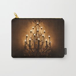 Gold Wall Chandelier Carry-All Pouch