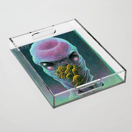 ELX-005 Retrofuturistic micro alien Acrylic Tray
