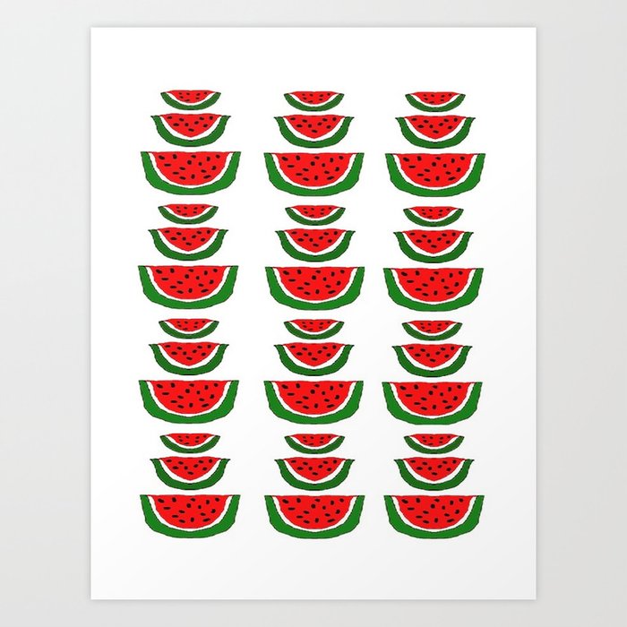 Watermelon Art Print