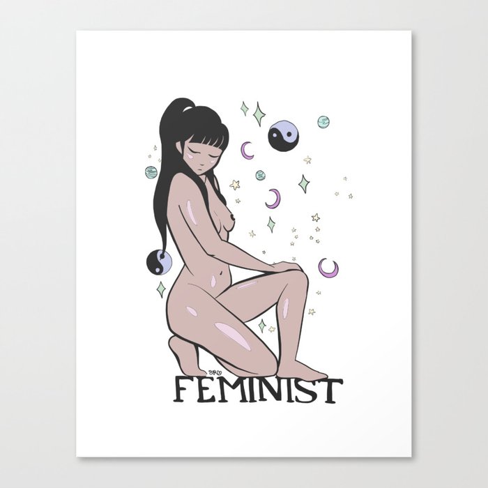 FEMINIST Canvas Print