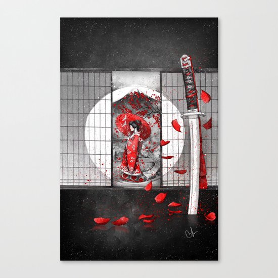 The waiting Canvas Print