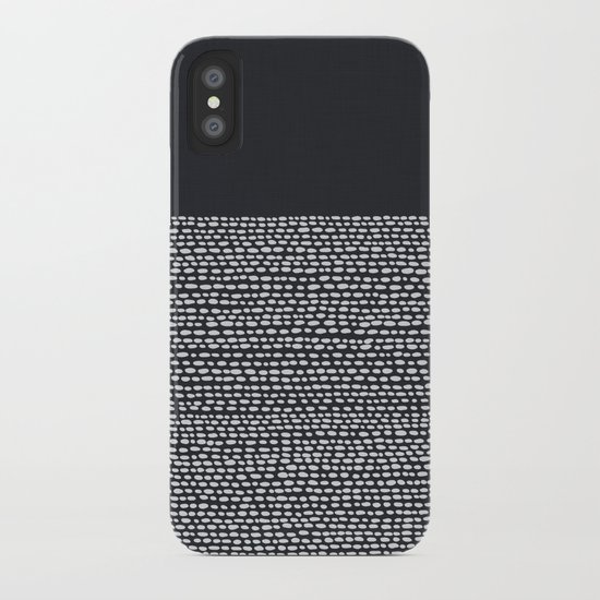 Riverside (Black) iPhone Case