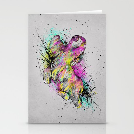ELE'Paint Stationery Cards