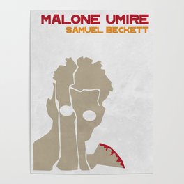 Malone — Samuel Beckett  Poster