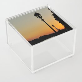 Arno River Sunset Acrylic Box