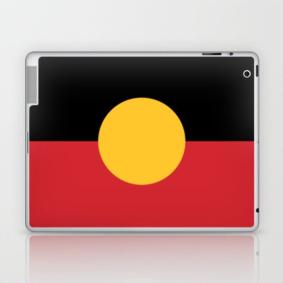 Australian Aboriginal Flag Laptop & iPad Skin