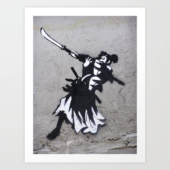 Samurai Art Print