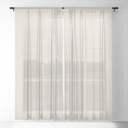Sand Surge Stone Solid Color Block Sheer Curtain