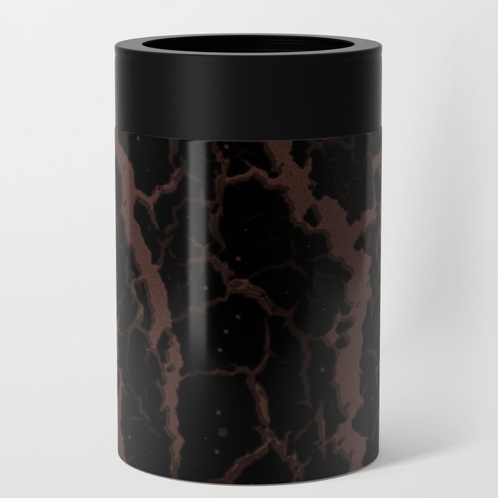 Cracked Space Lava - Brown Can Cooler