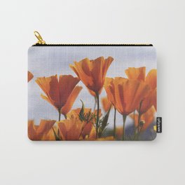 Golden Poppies In The Breeze Carry-All Pouch