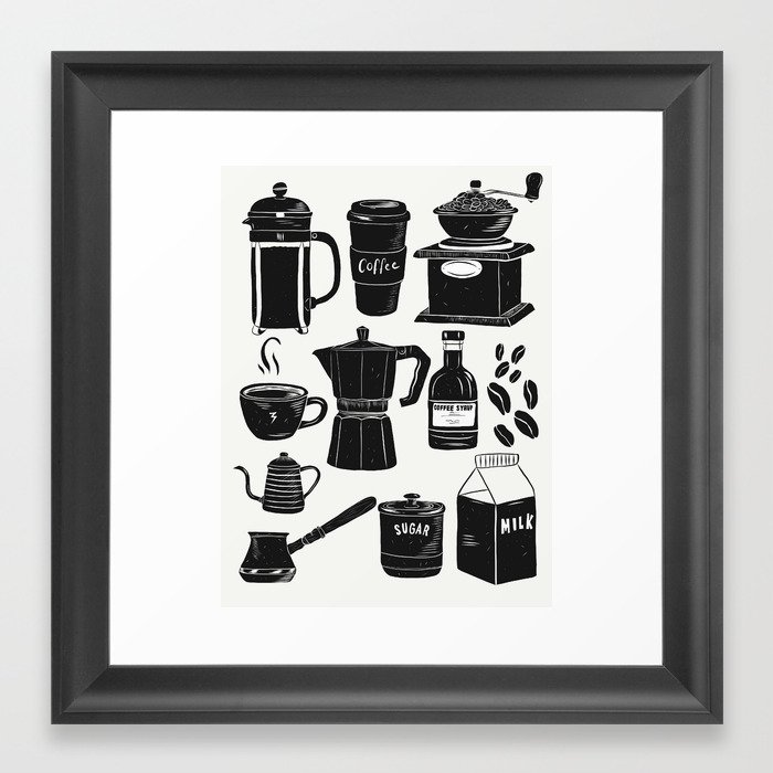 Coffee Culture Framed Art Print