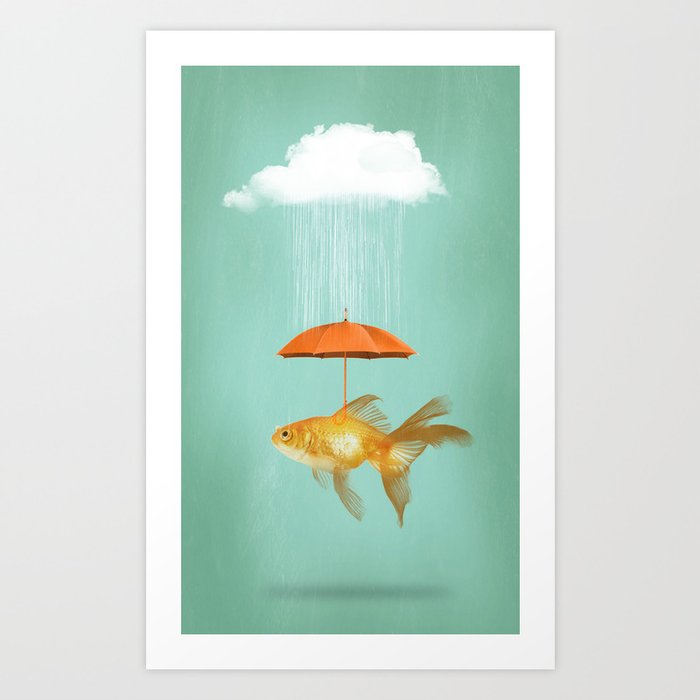 Fish Cover II Art Print