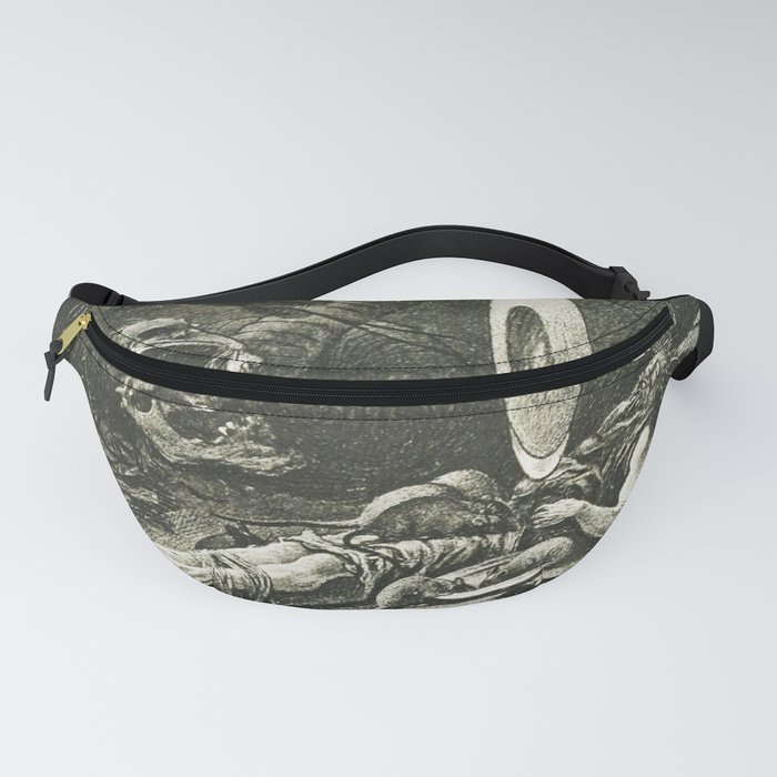 The Pit and the Pendulum illustration Fanny Pack