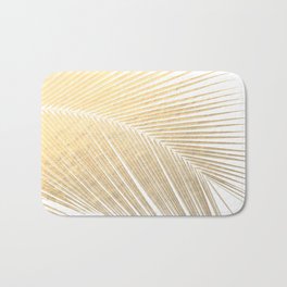 Palm leaf - gold Badematte