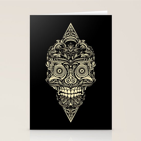 SKULL Stationery Cards
