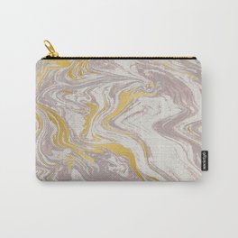 Marble Texture Surface 55 Carry-All Pouch