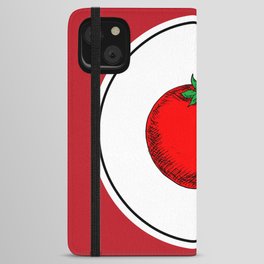Tomato iPhone Wallet Case