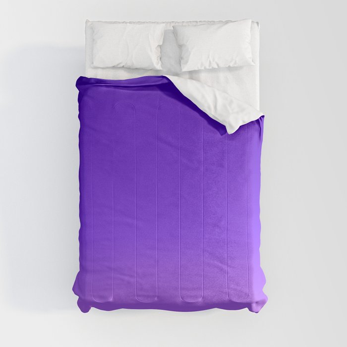 Blue Purple Ombre Comforter