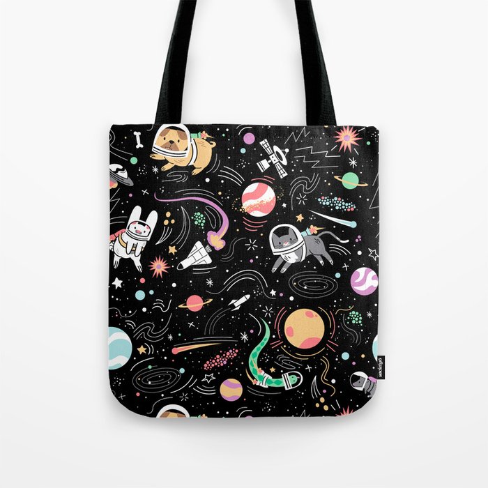 Space Pets Tote Bag