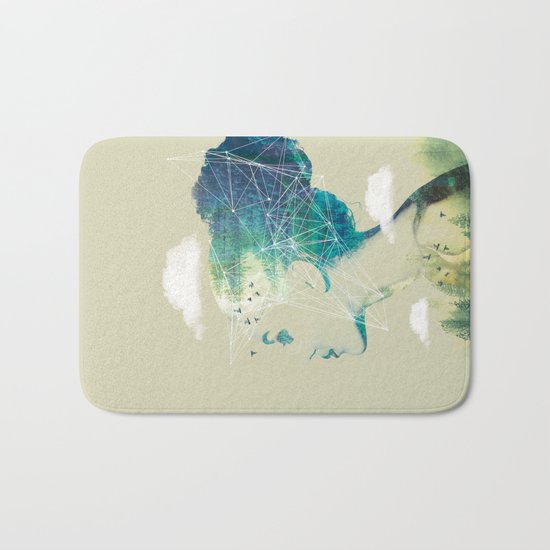 Geo Forest Bath Mat