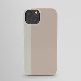 beige, tan, ivory, simple, stripes, minimalist, minimal, chic iPhone Case