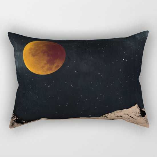 Bloodmoon Fantasy Rectangular Pillow
