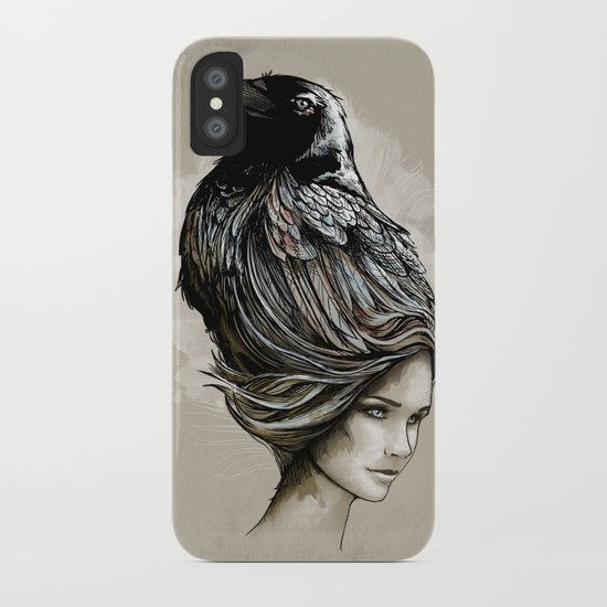 Raven Haired iPhone Case