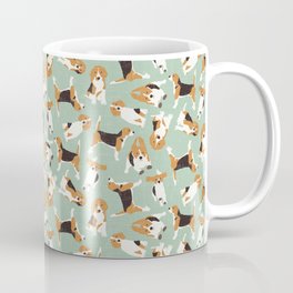 beagle scatter mint Mug