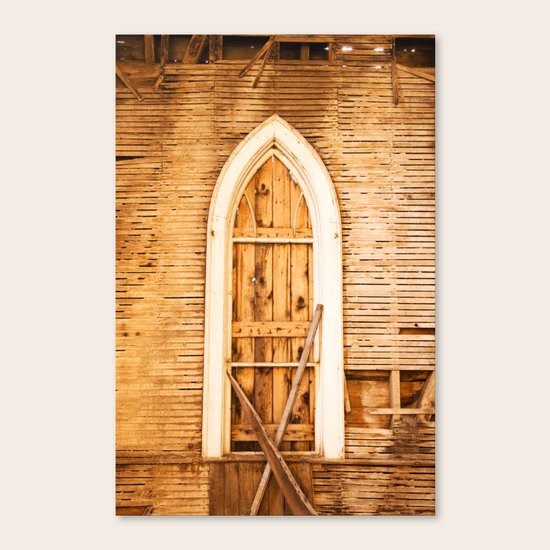 Church Window Canvas Print