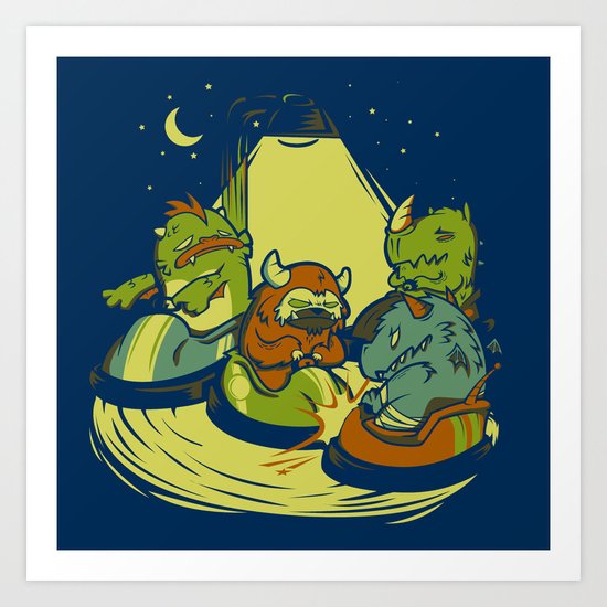 Things that go Bump in the Night Art Print