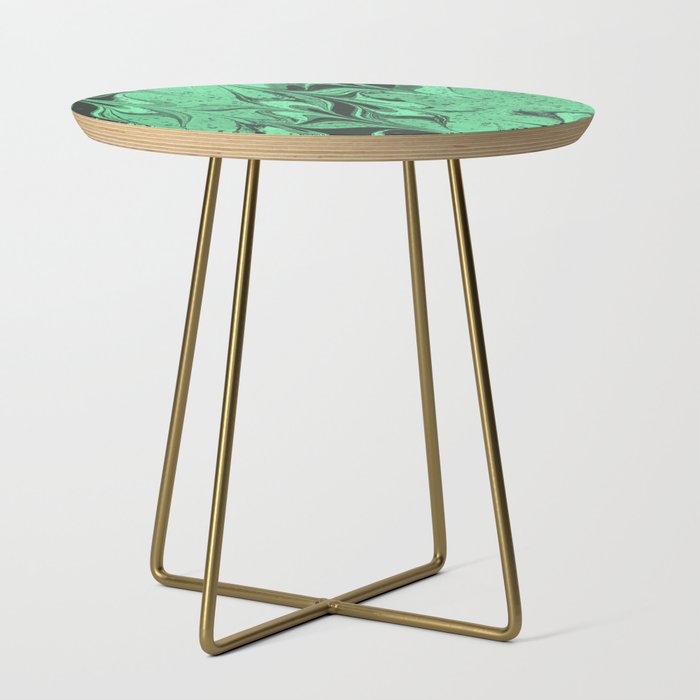 Green Waves Side Table