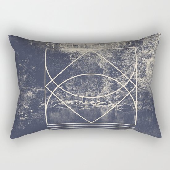 Quietude Rectangular Pillow