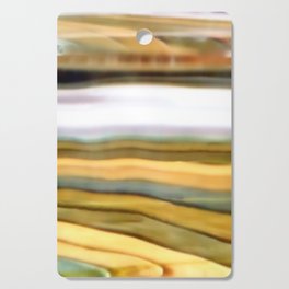 Abstract River Landscape Cutting Board