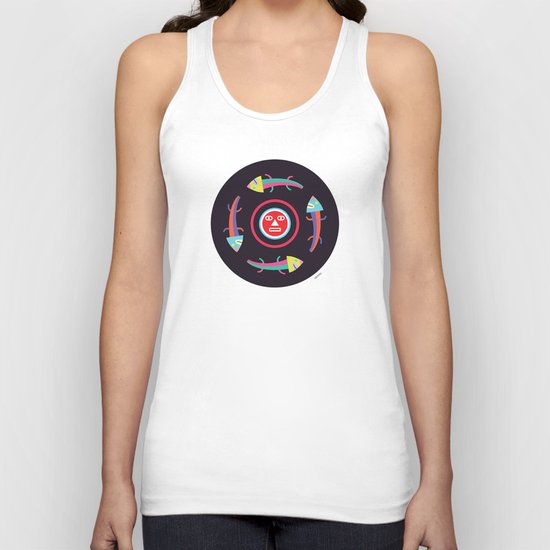 Circles of Gators Unisex Tank Top