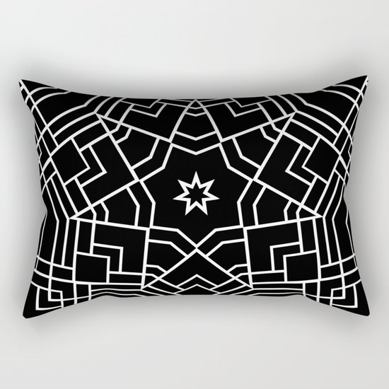 Map Star Rectangular Pillow