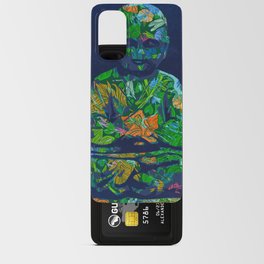 Buddha Floral Collage Android Card Case