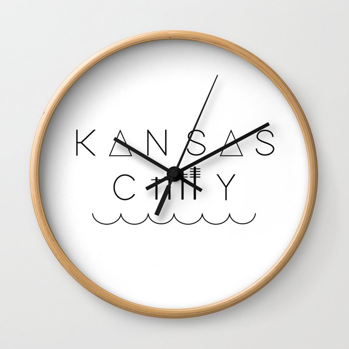 Downtown Kansas City Wall Clock