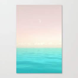 Sunset Sea Canvas Print